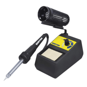 SURTEK SYS-112504 – Estación de Soldadura / 50W / Rango 177°C a 482°C / Punta Cónica de Cobre / 127V 60Hz / LED Indicador