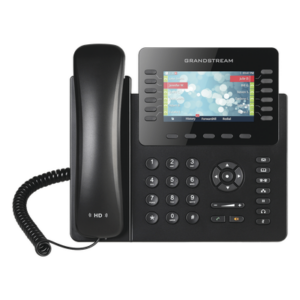 GRANDSTREAM GXP-2170 – Teléfono IP Empresarial / 12 Líneas / 6 Cuentas SIP / Pantalla LCD Color 4.3 pulgadas / Bluetooth / Dual Gigabit / PoE / 48 Teclas BLF Programables