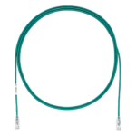 PANDUIT UTP28SP1GR – Cable de Parcheo UTP / Cat6 / 28AWG / Diámetro Reducido / 0.3 m (1 Pie) / Verde