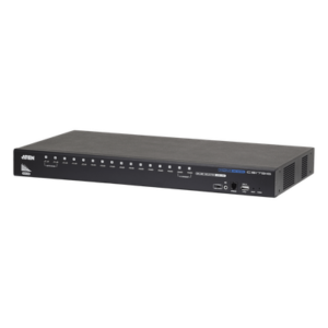 ATEN CS17916 – Switch KVM HDMI / 16 Puertos / Resolución 1920x1200 / Cascada 256 PCs / Multimonitor / Audio Dual / Montaje en Rack