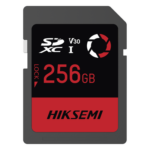 HIKSEMI by HIKVISION HS-SD-E30/256G – Memoria SDXC / 256 GB / Lectura 180 MB/s / Escritura 150 MB/s / V30 U3 Clase 10 / Resistencia -25°C a 80°C / Anti-impactos y Vibración