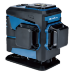 DONGCHENG DFF02-12LE – Nivel Láser Línea Verde / 515 nm / Autonivelante ±3° / Proyección 360° / Batería 4V 4.4Ah / Base Magnética Rotativa