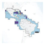 GARMIN 10-C1285-00 – Carta Náutica / México, Centroamérica y Brasil / Golfo y Costa Este de EE. UU. / Caribe y Bermudas / Panamá, Galápagos y Sudamérica