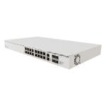 MIKROTIK CRS320-8P-8B-4S+RM – Cloud Router Switch / 16 Puertos / 8 PoE+ y 8 PoE++ / Fuentes Redundantes Hot-Swap / Rackmount