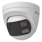 HIKVISION DS-2CE72KF3TP-DLS – Cámara Turret TURBOHD / 3K 5 Megapixel / Visión 180° / Dual Light 40 m (131.2 ft) / Micrófono Integrado / IP67