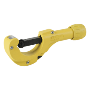 SURTEK SYS-121154 – Cortatubos Profesional / Diámetro Ajustable 5/32' a 2' / Cuerpo Zamak / Navaja Telescópica y para Rebabas / 4' Longitud / Cobre, Latón y Metales