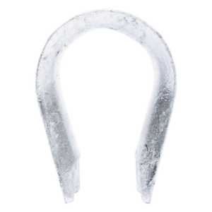 LINKEDPRO BY EPCOM LP-GC – Guardacabo / Acero Galvanizado en Caliente / 18.5 x 82 mm / 0.06 x 0.27 ft / Compatible Remates Delt-001 a Delt-005 / Fibra Óptica ADSS y Figura 8