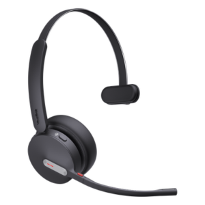 YEALINK BH70-MONO-TEAMS-USB-C/A – Auriculares Bluetooth Mono / Cancelación de Ruido IA / 35 Horas de Conversación / Bluetooth 5.3 / Alcance 50 m (164 ft) / USB-C y USB-A