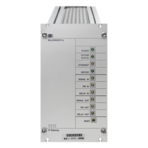 EGI AUDIO SOLUTIONS 1111EGI – Interfaz IP de Audio / Gestión de Avisos Prioritarios / Streaming Hi-Fi / Ethernet 10/100 Mbps / Memoria 8 GB / VoIP / Unicast / Multicast