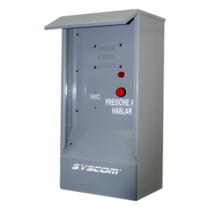 RP50VHF – Radio Portero, de 136 a 174 MHz, ajustable de 5 a 50 Watts.