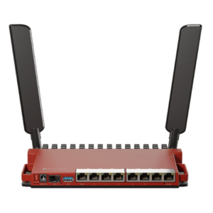 MIKROTIK L009UIGS-2HAXD-IN – Router Inalámbrico / Wi-Fi 6 2.4 GHz / 8 Puertos Gigabit / SFP 2.5 Gbps / USB 3.0 / Montaje Rack 1U