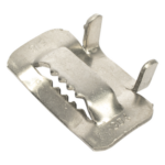 LINKEDPRO BY EPCOM LP-SSBT-58 – Hebilla de Acero Inoxidable / Tipo T / 5/8" / 100 Piezas / Compatible ADSS y Mini-ADSS