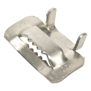 LINKEDPRO BY EPCOM LP-SSBT-58 – Hebilla de Acero Inoxidable / Tipo T / 5/8" / 100 Piezas / Compatible ADSS y Mini-ADSS