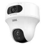 HIKVISION DS-2CFWQ6-D – Cámara Turret IP / 6 Megapixel / Doble Lente 2.8 mm y 4 mm / Dual Light 10 m (32.8 ft) / Wi-Fi 6 / Audio Bidireccional / Interior