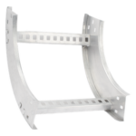 CHAROFIL CHVI908R8X12AK – Curva Vertical de 90° / Perfil Z de Aluminio / Peralte 3 1/4" / Ancho 12" / Radio 8" / Interior y Exterior