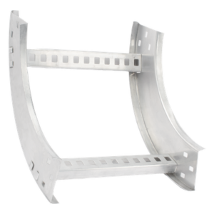 CHAROFIL CHVI908R8X12AK – Curva Vertical de 90° / Perfil Z de Aluminio / Peralte 3 1/4" / Ancho 12" / Radio 8" / Interior y Exterior