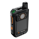 TELOX CP680 – Bodycam 4G LTE / Android 12 / Full HD 1080p / Radio PoC / Pantalla Táctil 2" / IP67 / NFC / GPS + AGPS / Almacenamiento 256 GB