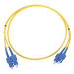 LINKEDPRO BY EPCOM LPFO6053B5M – Jumper de Fibra Óptica Monomodo / SC/SC Duplex / 5 m (16.40 pies) / ITU-T G.652.D / 9/125 μm / 1310-1550 nm
