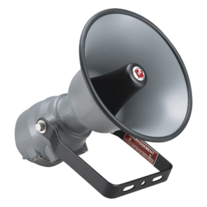 FEDERAL SIGNAL INDUSTRIAL 300X-024 – Altavoz amplificado a prueba de explosiones / 15 W / 110 dB a 3 m (9.8 ft) / 24VCA/CD / IP66 / -55°C a 66°C