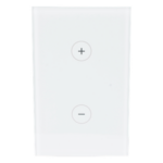 SMARTHOME BY EPCOM MHDT511 – Interruptor Dimmer Táctil Z-Wave 700 / Control LED hasta 150 W / Alimentación Universal AC 85-260V / Medidor de Consumo / Compatible Hubitat HC8 / Panel Alarma Álula M2M
