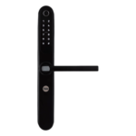 YALE-ASSA ABLOY MX83355 – Cerradura Digital / Mecanismo de Embutir / Backset 50 mm / IP66 / 100 Huellas / 300 Accesos / Negro