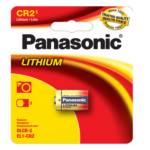 PANASONIC CR2PA – Batería de Litio No Recargable / 3 Vcc / 850 mAh / Corriente de Descarga 20 mA / -40°C a +70°C / Diseño Espiral Alta Descarga