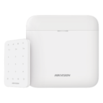 HIKVISION AXPRO-KIT-TECLADO – Kit de Alarma Inalámbrica / 48 Zonas Expandibles / Wi-Fi 2.4 GHz / Batería de Respaldo 35 h / Teclado Integrado / Frecuencia 433 MHz