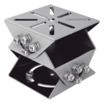 HIKVISION DS-1232ZJ-T/BJH – Montaje PT Universal / Multieje / Acero Gris Platino / 100×100×92.5 mm (3.94'×3.94'×3.64') / 850 g (1.87 lb) / Interior y Exterior