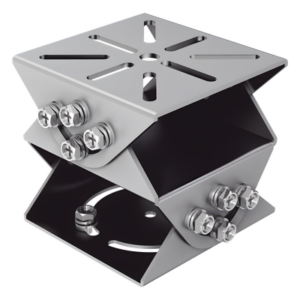 HIKVISION DS-1232ZJ-T/BJH – Montaje PT Universal / Multieje / Acero Gris Platino / 100×100×92.5 mm (3.94'×3.94'×3.64') / 850 g (1.87 lb) / Interior y Exterior