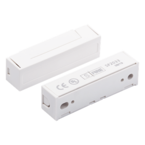 SFIRE SF-2033 – Contacto Magnético para Puertas y Ventanas / GAP 30 mm (1.18 in) / Switch NC / 12 VCC / Tapa Oculta