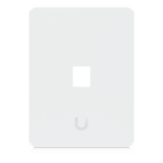 UBIQUITI UACC-WP-KEYSTONE-V-1P – Placa Keystone / 1 Puerto / Superficie Pintable / Montaje Vertical / 4 Piezas / Policarbonato y Acero SGCC