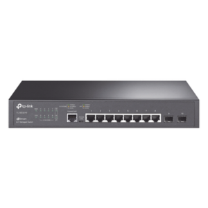 TP-LINK TL-SG3210 – Switch Gigabit Administrable / 8 Puertos RJ45 + 2 SFP / 20 Gbps / SDN Omada / QoS 8 Colas / IPv4/IPv6