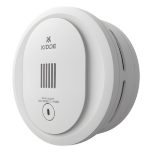 KIDDE 10SDR – Detector de Humo Fotoeléctrico / Alarma 85 dB a 3 m (9.8 ft) / Autoprueba Interna / Baterías AA / Paquete de 6 Unidades