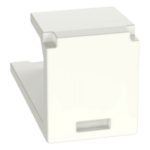 PANDUIT CMBIW-X – Módulo de Tapa Ciega / Mini-Com / Blanco Mate / 1 Espacio / Compatible RoHS