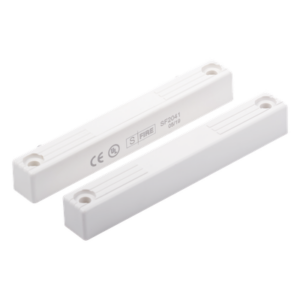 SFIRE SF-2041 – Contacto Magnético para Puertas y Ventanas / GAP 70 mm / Perfil Delgado / Operación NC / 12 VCC