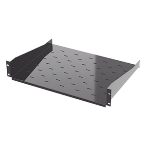 LINKEDPRO BY EPCOM S-CH-19X13.5 – Charola para Rack / 19" / 2UR / Profundidad 34.2 cm (13.5 in) / Carga 20 kg / Lámina Calibre 16