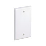 PANDUIT CPNIW – Placa de Pared Ciega / ABS / 69.8 x 114.4 mm / 2.75 x 4.5 in / Blanco Mate / Montaje Vertical