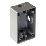 RAWELT RR-2743 – Caja Condulet / 1" (25.4 mm) / Tres Bocas / Aluminio Diecast / NPT / Intemperie