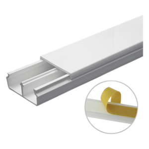 THORSMAN TMK-1735-CC – Canaleta PVC / 35 x 17 mm / 6 ft (1.83 m) / Autoextinguible / Resistente UV / NOM-001-SEDE-2005