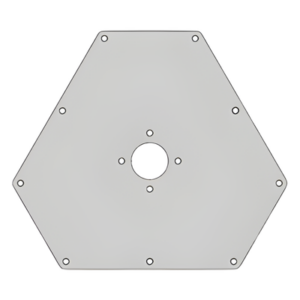 ROHN RTP-08 – Placa superior para Torres RSL sección 8.