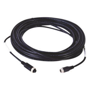 HIKVISION AE-MC0201-6 – Cable Extensor de Vídeo y Audio / 6 m (19.7 ft) / Conector M12-4P Circular / Transmisión Simultánea Vídeo-Audio-Alimentación / Protección Ambiental RoHS