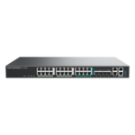GRANDSTREAM GCC6021 – Router Todo-en-Uno / 50 Extensiones PBX / Firewall NGFW 9 Gbps / VPN IPsec 1.3 Gbps / 4x SFP+ 10 GbE / 8x 2.5 GbE / 16x GbE / Gestión en la Nube