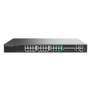 GRANDSTREAM GCC6021 – Router Todo-en-Uno / 50 Extensiones PBX / Firewall NGFW 9 Gbps / VPN IPsec 1.3 Gbps / 4x SFP+ 10 GbE / 8x 2.5 GbE / 16x GbE / Gestión en la Nube