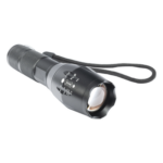 EPCOM INDUSTRIAL SIGNALING XT62 – Linterna LED Táctica / 800 Lúmenes / IPX4 / Zoom Ajustable / Doble Alimentación / Aluminio