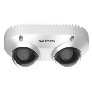 HIKVISION DS-2CD6D52G0-IHS – Cámara IP Dual-Lente / 5 Megapixel / 2.8 mm Fijo / WDR 120 dB / IR 10 m (32.8 ft) / IP67 / IK10 / PoE / Audio y Alarma