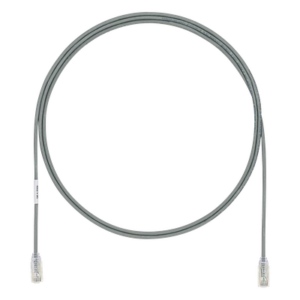 PANDUIT UTP28X7GY – Cable de Parcheo UTP / Cat6A / 28AWG / CM-LSZH / 2.13 m (7 ft) / Gris
