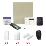 HONEYWELL HOME RESIDEO VISTA48LAPLUS/6160RF – Kit de Alarma Inalámbrico / 40 Zonas Inalámbricas / 8 Zonas Cableadas / 3 Contactos Magnéticos / 2 Detectores PIR / Control Remoto / Total Connect