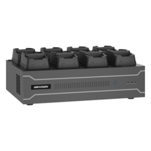HIKVISION DSMDS001/2T/8(B)(MCW409) – Dock Station de Escritorio / 8 Puertos Body Cams / Dual Gigabit / 4 Bahías HDD / ANR / Cobertura Cíclica / -10°C a 55°C