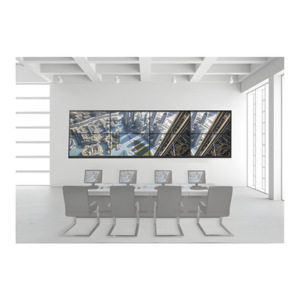 HIKVISION DSVW4X20A55/WM – Kit Videowall / 4x2 / 8 Pantallas 55" (1.7 m / 5.6 ft) / Full HD 60 Hz / Decoder 128 Canales / Base Pared