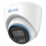 HiLook by HIKVISION THC-T259-LS – Cámara Turret TurboHD / 3K 5 Megapixel / Dual Light 40 m (131.2 ft) / Lente 3.6 mm / Micrófono Integrado / IP67 / TVI-AHD-CVI-CVBS